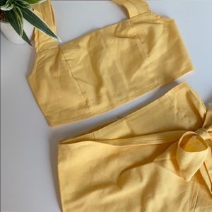 Showpo Yellow Two-Piece